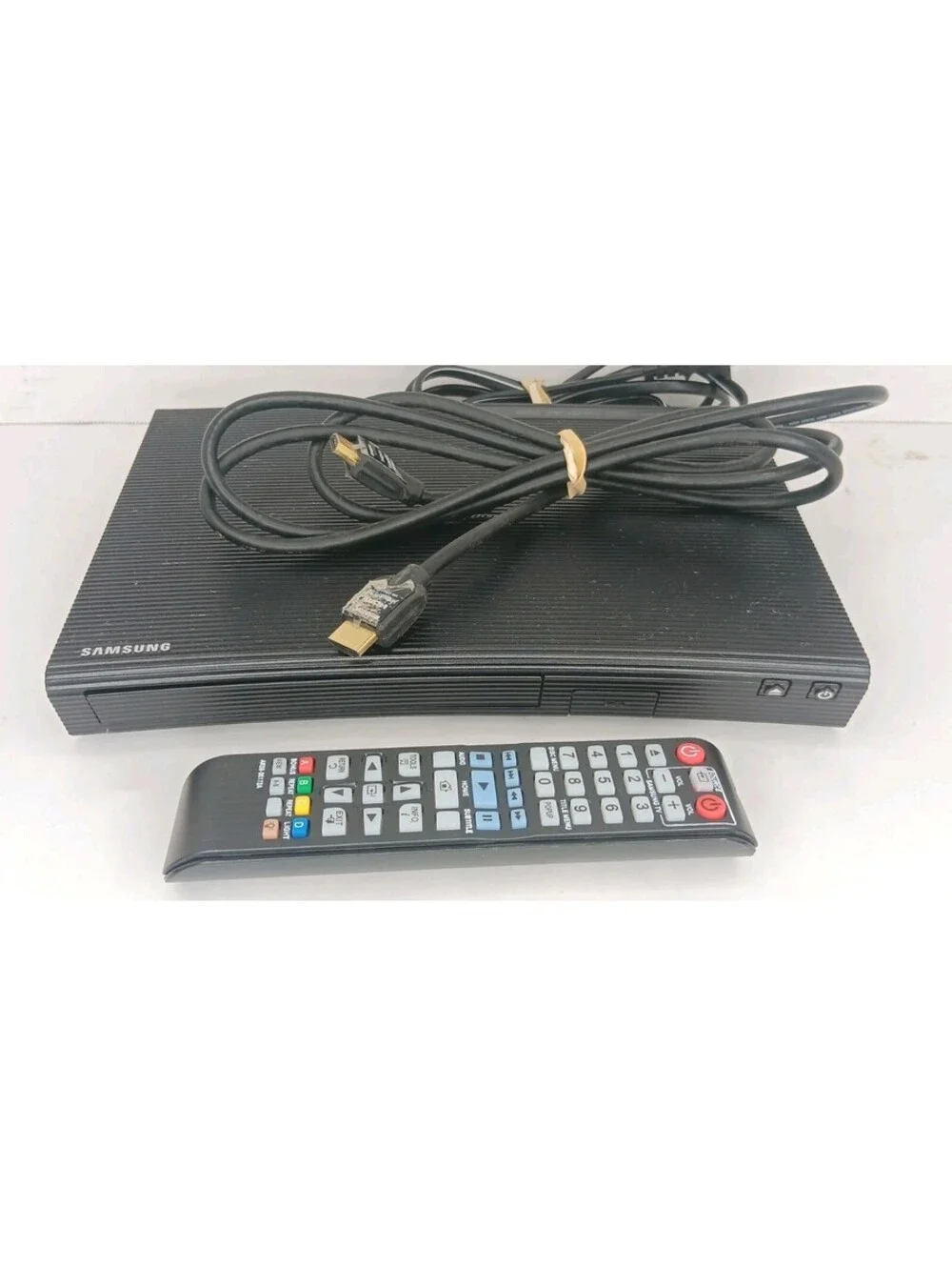 Samsung BD-J5100 Smart Blu Ray Player w/ Remote and HDMI Cable Wired Internet